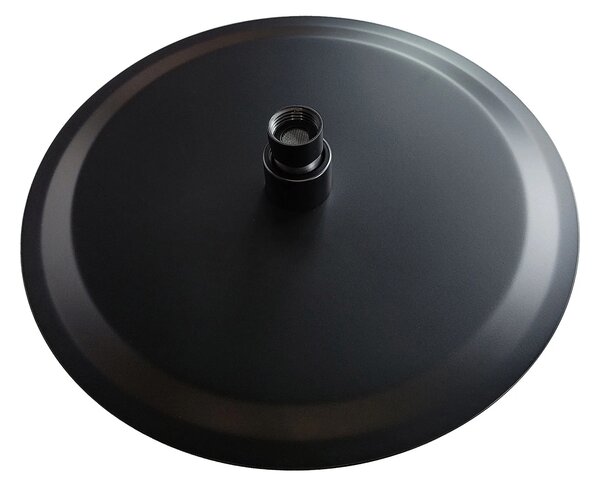 Dežni tuš Rea Black Matt 25cm
