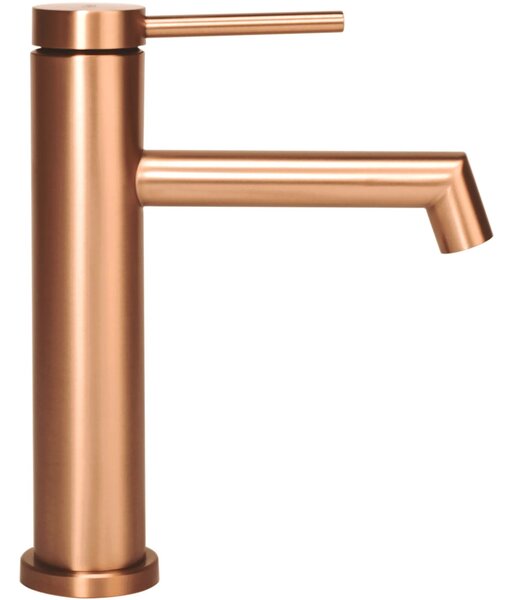 FOSS Mešalnik za umivalnik Brush Copper Low