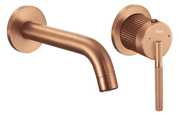 Mešalnik za skrito vgradnjo Rea Argon Brush Copper + BOX