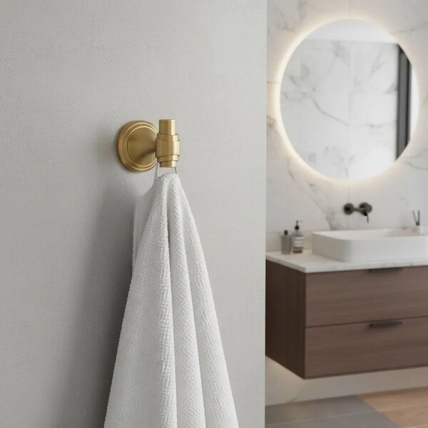 Bathroom hanger 1609 Aristo Brushed Gold