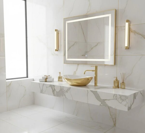 Umivalnik Basaro Sofia Gold / White