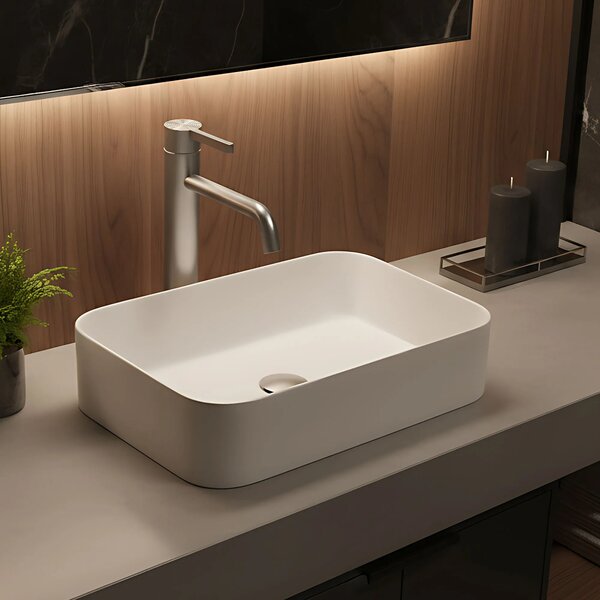 REA Foster Brush Nickel High armatura za umivalnik
