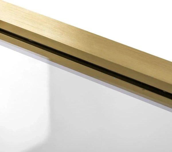 Tuš kabina Rea DIAMOND 100x100 BRUSH GOLD