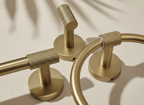Kopalniški obešalnik 5705 Galo Brush Gold