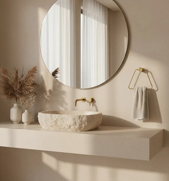 Kopalniški obešalnik Tomi 5810 Brush Gold
