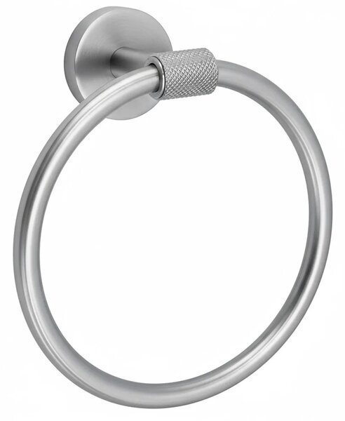 Kopalniški obešalnik Ring 5710 Galo Brush Nickel