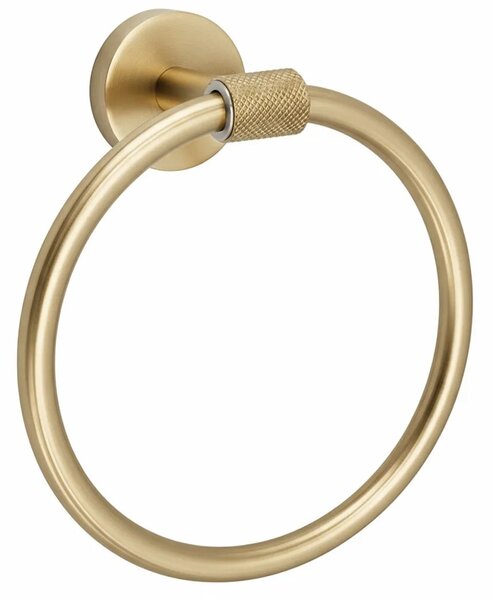 Kopalniški obešalnik Ring 5710 Galo Brush Gold
