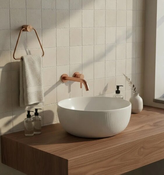 Kopalniški obešalnik Tomi 5810 Brush Copper
