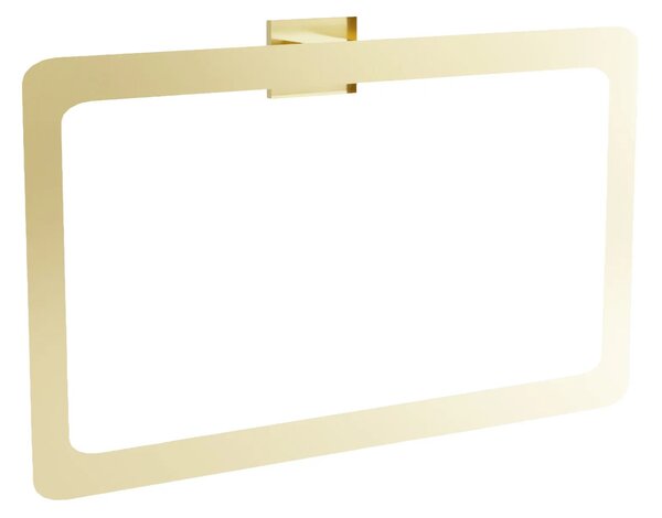 Kopalniški obešalnik Ring 210 OSTE BRUSH GOLD
