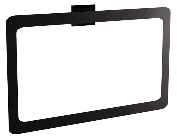 Kopalniški obešalnik Ring 210 OSTE MATT BLACK