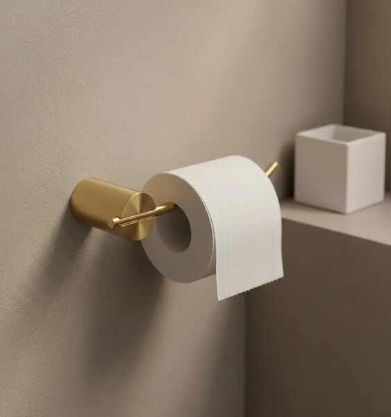 Držalo za toaletni papir Tomi 5809 Brush Gold
