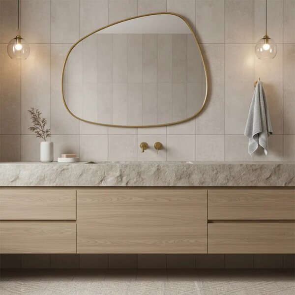 Kopalniški obešalnik Tomi 5805 Brush Gold