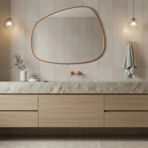 Kopalniški obešalnik Tomi 5805 Brush Copper