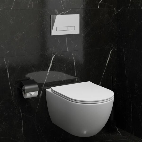 Tlačni gumb za WC predstensko enoto Rea HD K011A-Q in Slim 024N Chrome