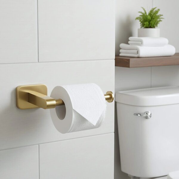 Držalo za toaletni papir 5909 Nico Brush Gold