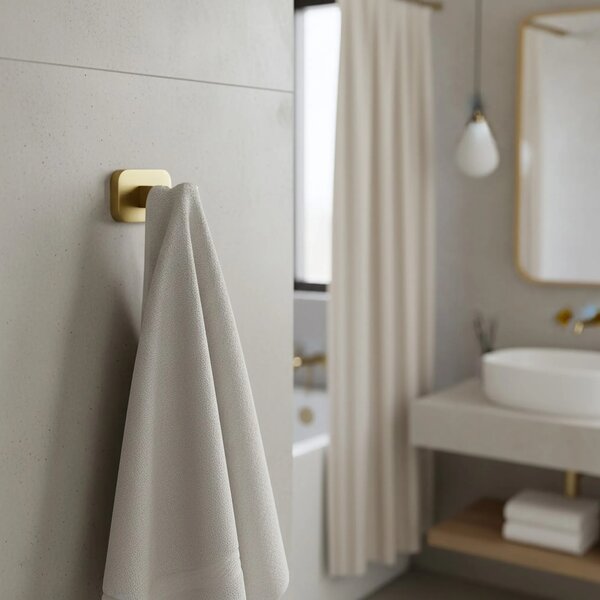 Kopalniški obešalnik Nico 5905 Brush Gold