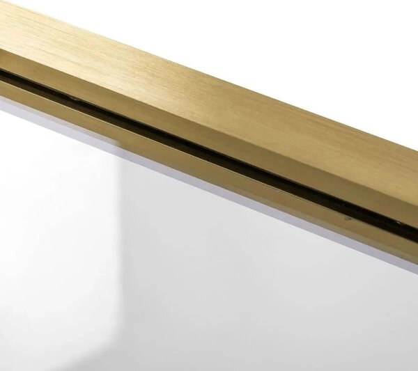 Drsna tuš vrata REA Rapid Slide 150 Gold Brush