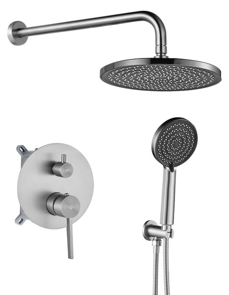 Komplet za tuširanje za vgradnjo Rea Foster Brush Nickel + BOX