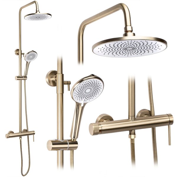 Komplet za prhanje Rea Foss Clif Brush Gold