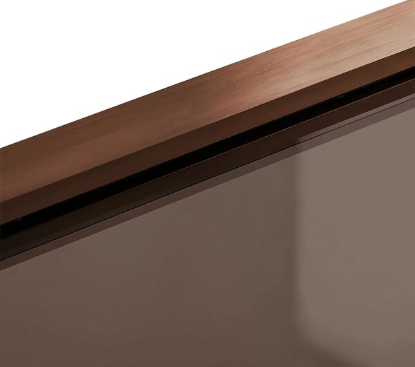 Kopalniški paravan Rea Elegant Brush Copper 70