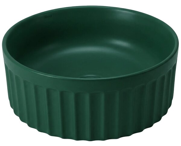 Set: Viseča WC školjka + Nadpultni umivalnik Rea Duo Matcha Matt