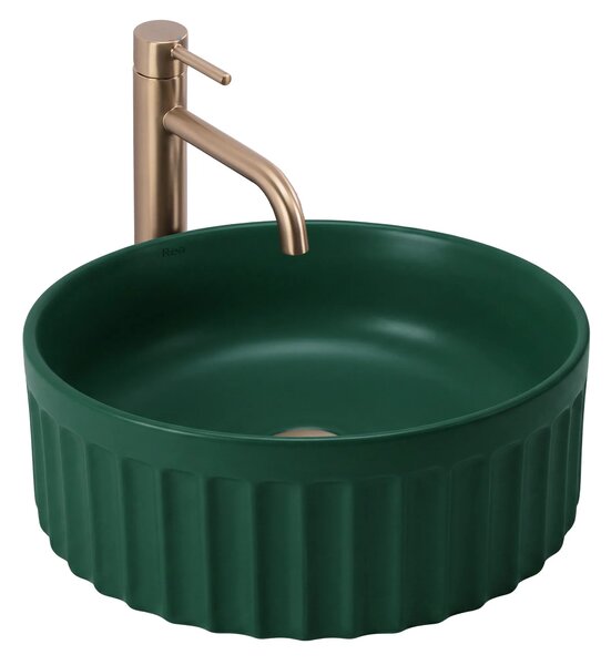 Umivalnik na podstavku Rea DUO Matcha Matt