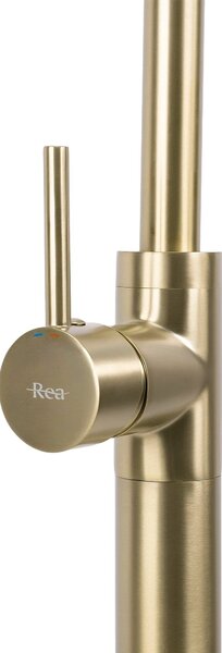 Rea Lungo Brush Gold talna armatura za umivalnik