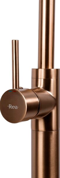 Rea Lungo Brush Copper talna armatura za umivalnik