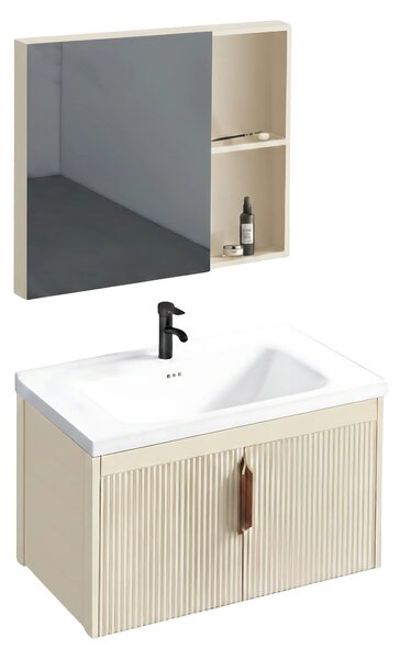 Komplet kopalniškega pohištva z umivalnikom Astor 60 cm Beige