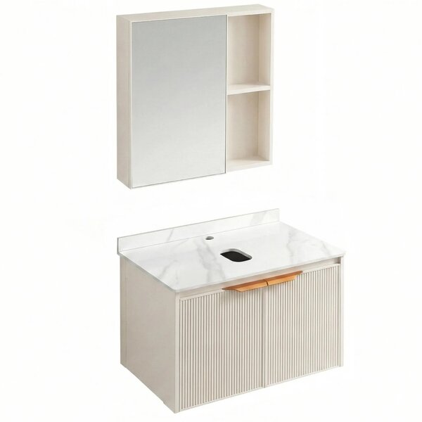 Komplet kopalniškega pohištva s pultom Marti 60cm Beige