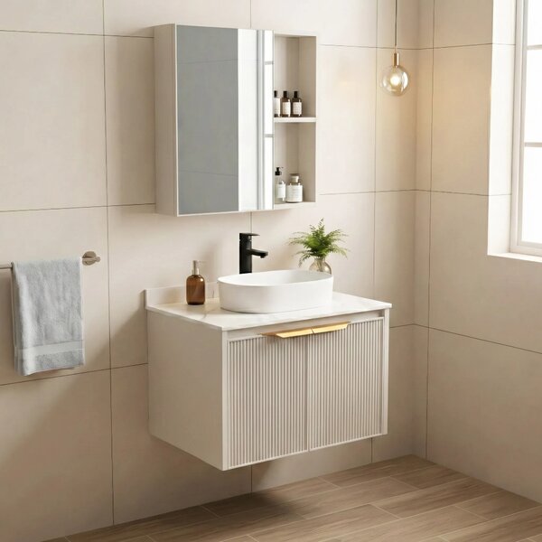 Komplet kopalniškega pohištva s pultom Marti 60cm Beige
