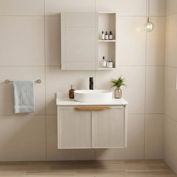Komplet kopalniškega pohištva s pultom Marti 60cm Beige
