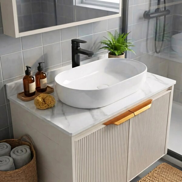 Komplet kopalniškega pohištva s pultom Marti 60cm Beige