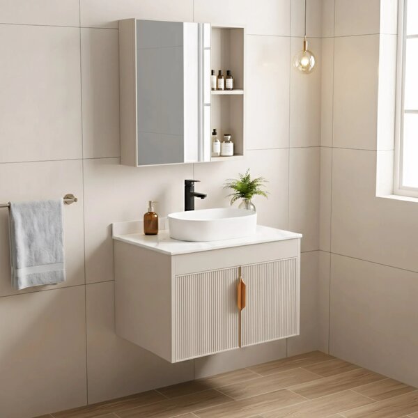 Komplet kopalniškega pohištva s pultom Modo 60cm Beige