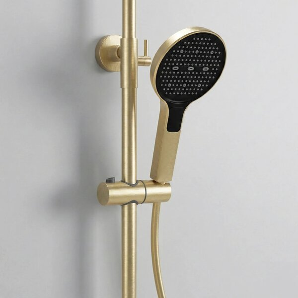 Komplet za prhanje Rea Creo Brush Gold