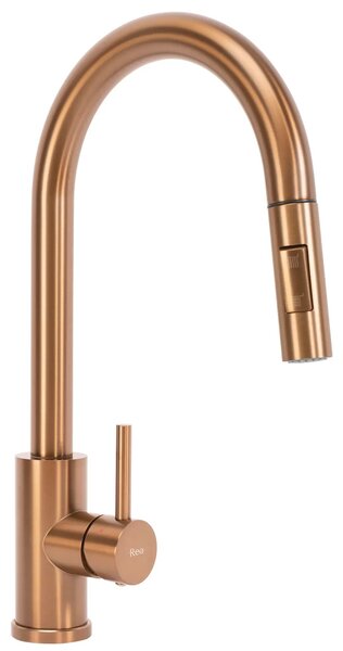 Jekleno pomivalno korito Paul BRUSH COPPER