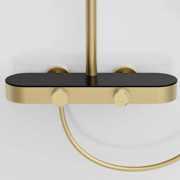 Komplet za prhanje Rea Creo Brush Gold