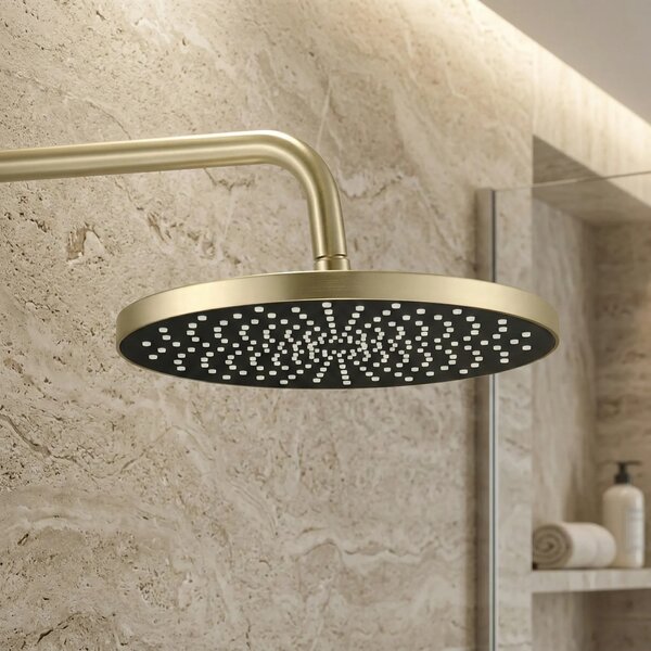 Komplet za prhanje Rea Lungo Stripe Brush Gold