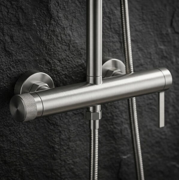 Komplet za prhanje Rea Rivo Brush Nickel