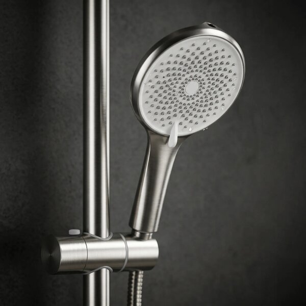 Komplet za prhanje Rea Rivo Brush Nickel