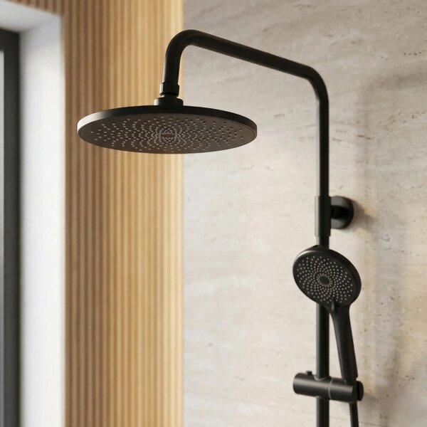 Komplet za prhanje Rea Rivo Black