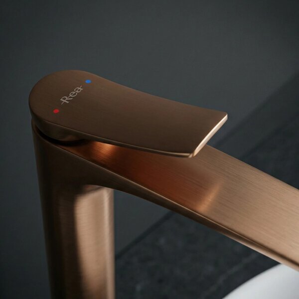 Mešalnik za umivalnik PREMIUM REA Vision Brush Copper High