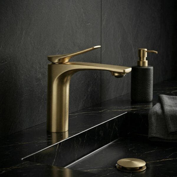 Armatura za umivalnik PREMIUM REA Vision Gold Low