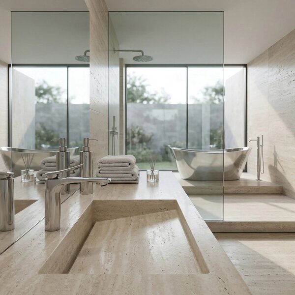Armatura za umivalnik PREMIUM REA Vision Chrome Low