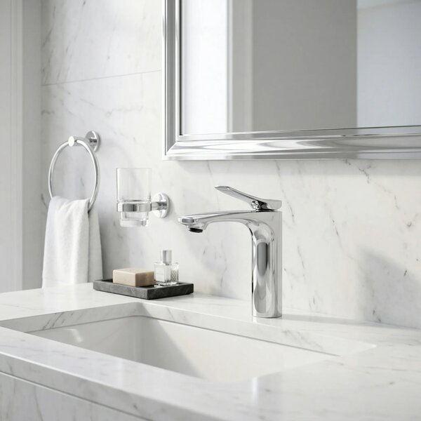 Armatura za umivalnik PREMIUM REA Vision Chrome Low