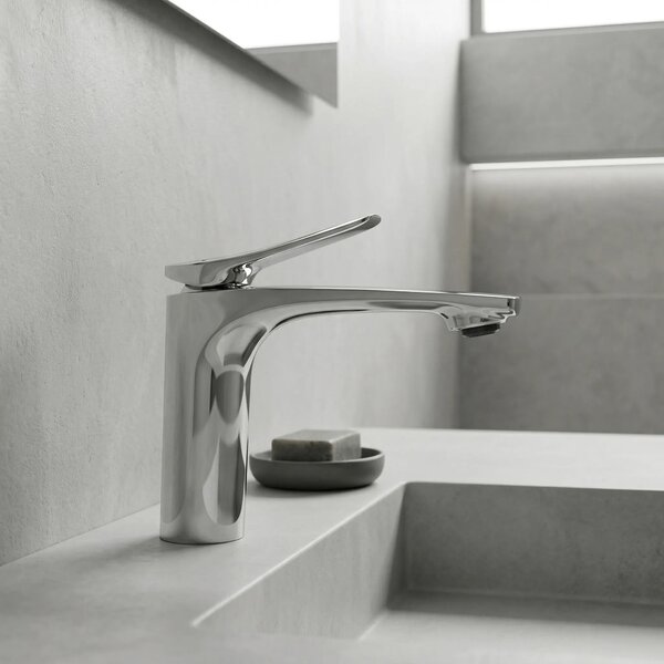 Armatura za umivalnik PREMIUM REA Vision Chrome Low