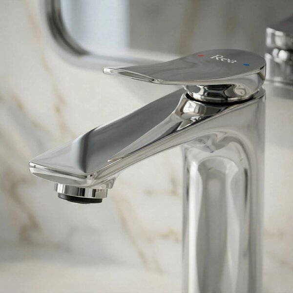 Armatura za umivalnik PREMIUM REA Vision Chrome Low