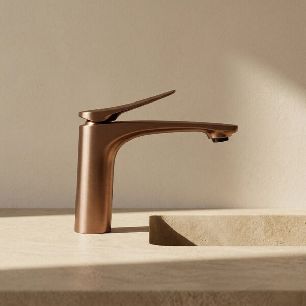 Armatura za umivalnik PREMIUM REA Vision Copper Brush Low