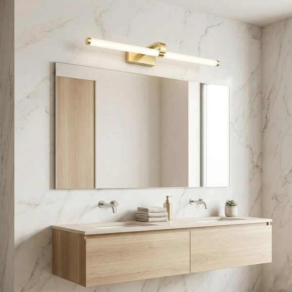 Kopalniška stenska LED svetilka APP1886-1W 60cm BRUSH GOLD