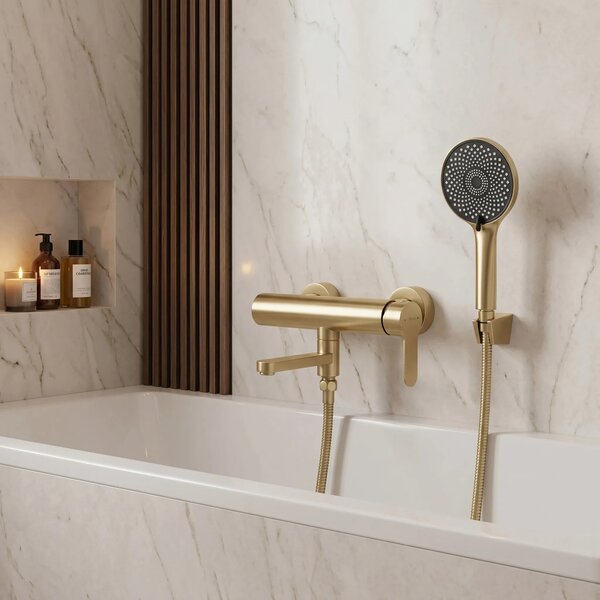 Armatura za kad Rea Arcos Brushed Gold